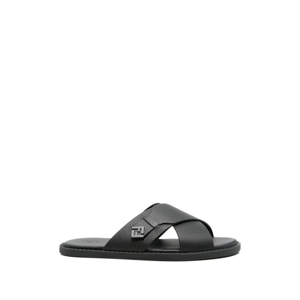 Fendi Black Sandals Men
